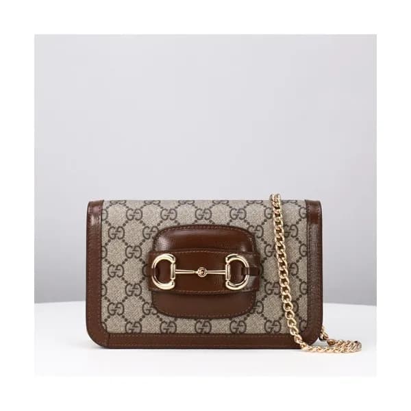 Gucci 2019 Leather Chain Shoulder Bag,20CM - 구찌 20… - 1