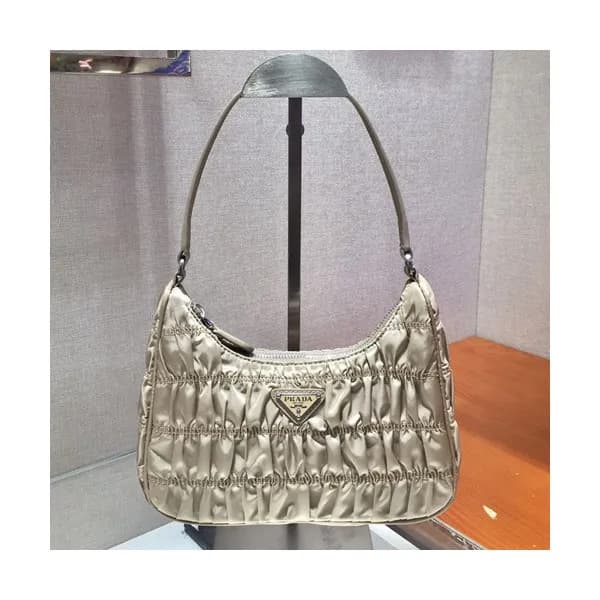 Prada 2019 Nylon Hobo Tote Shoulder Bag,22CM - 프라다… - 1