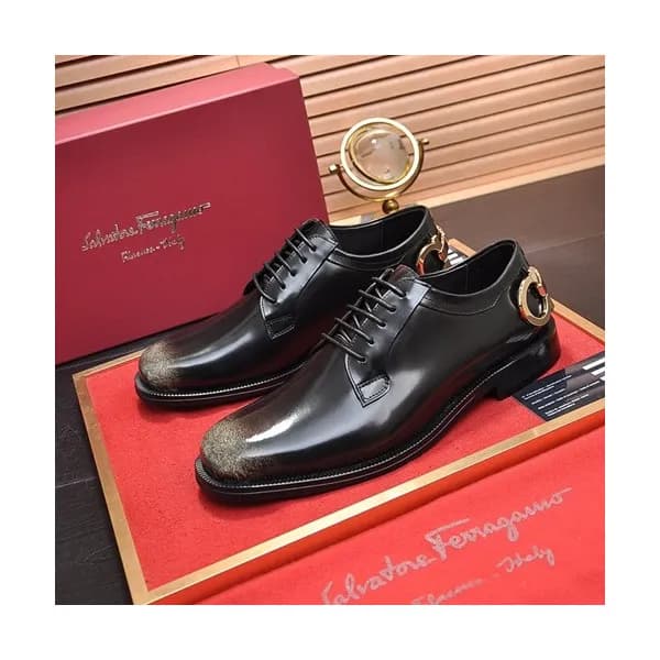 Ferragamo 2020 Mens Leather Oxford Shoes - 페라가모 20… - 1
