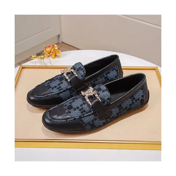 Versace 2020 Mens Leather Loafer - 베르사체 2020 남성용 … - 1