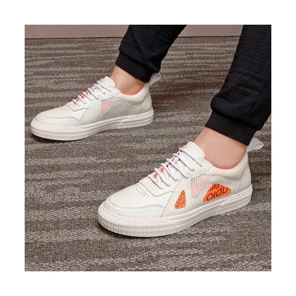 Versace 2020 Mens Leather Sneakers - 베르사체 2020 남성용… - 1