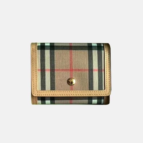 Burberry 2020 Canvas Ladies Wallet - 버버리 2020 캔버스 … - 1