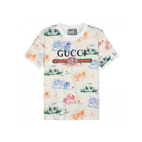 [매장판]Gucci 2020 Mm/Wm Logo Cotton Short Sleeved Ts… - 1