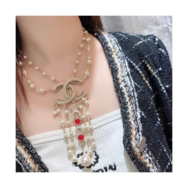 Chanel 2020 Ladies Necklace - 샤넬 2020 여성용 목걸이 ACC0… - 1