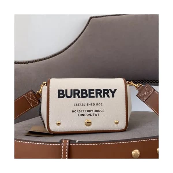 Burberry 2020 Canvas Shoulder Bag, 18cm - 버버리 2020… - 1