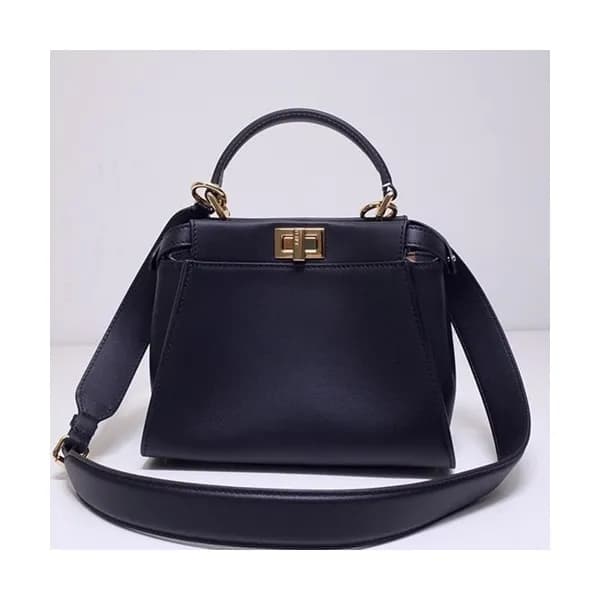Fendi 2020 Leather Tote Shoulder Bag ,23CM - 펜디 20… - 1