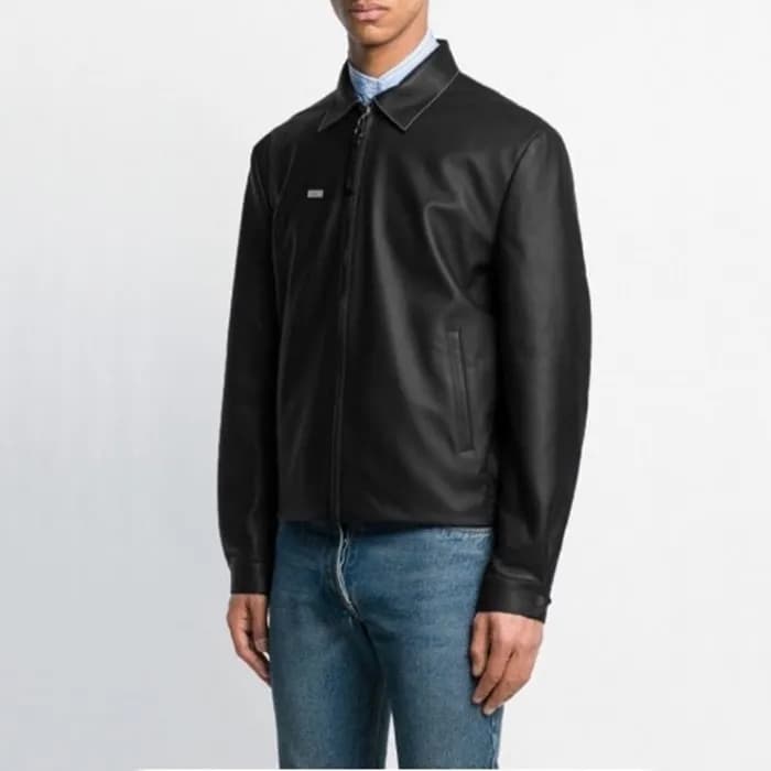 Bally Mens Business Modern Leather Jacket - 발리 202… - 1