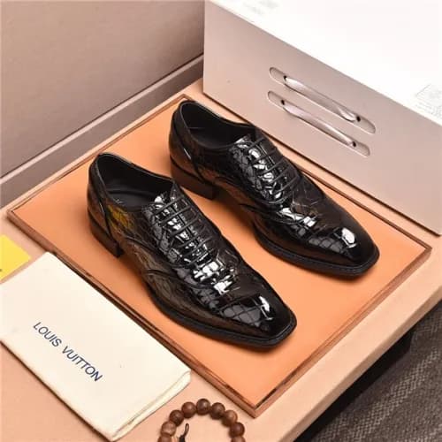 Louis Vuitton 2020 Men's Leather Oxford Shoes … - 1