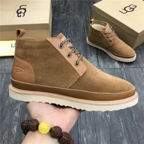 Ugg 2020 Men's Leather Ankle Boots - 어그 2020 남… - 1
