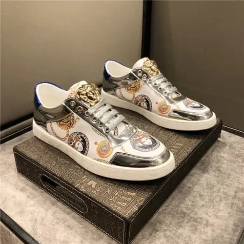Versace 2020 Men's Leather Sneakers - 베르사체 202… - 1