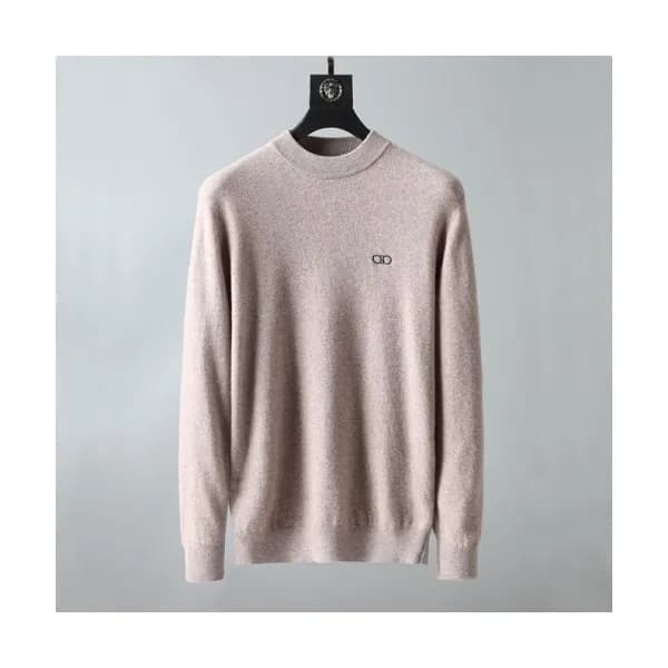 Ferragamo Mens Basic Sweater - 페라가모 남성 베이직 스웨터 - f… - 1