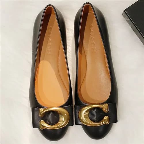 Coach 2021 Women's Leather Flat - 코치 2021 여성용 …