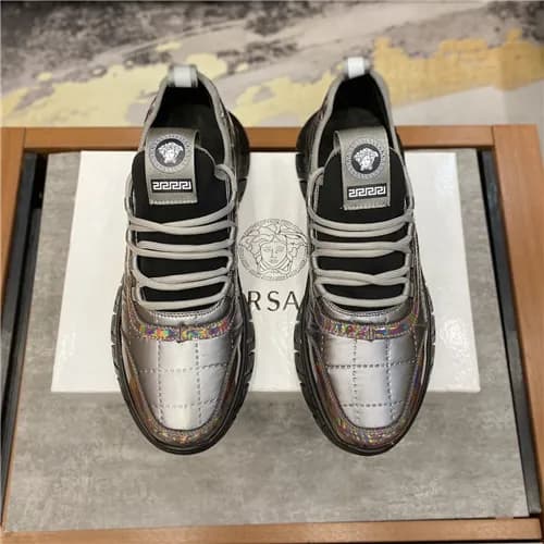 Versace 2021 Men's Leather Sneakers - 베르사체 202… - 1