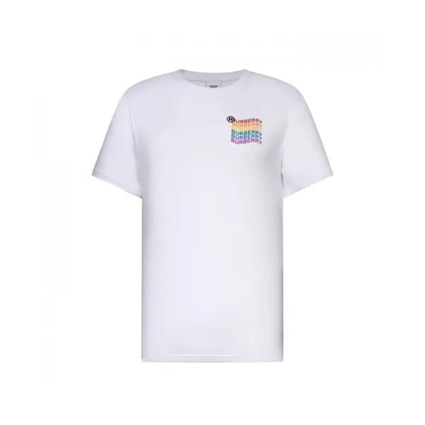 [버버리]Burberry 2021 Mm/Wm Logo Cotton Short Sleeved… - 1