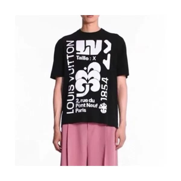 [루이비통]Louis vuitton 2021 Mm/Wm Logo Short Sleeved … - 1