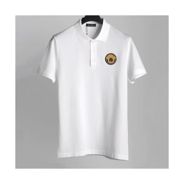 [베르사체]Versace 2021 Mens Logo Short Sleeved Tshirts… - 1