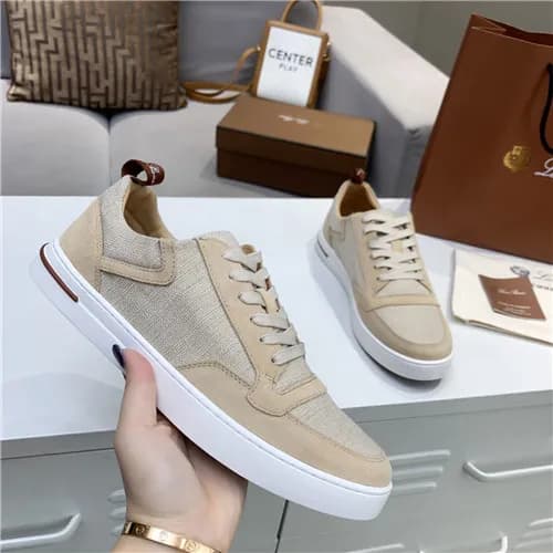 Loro Piana 2021 Men's Leather Sneakers,LOROS00… - 1