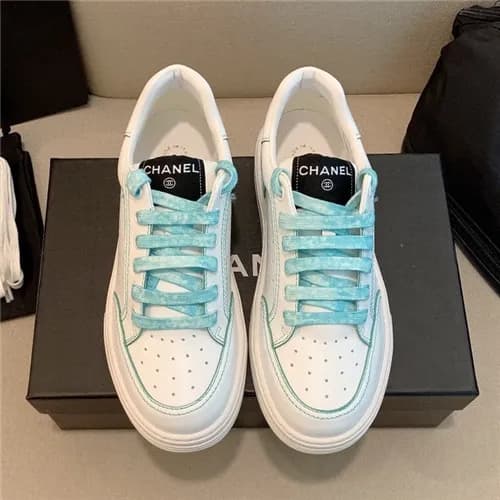 Chanel 2021 Women's Leather Sneakers,CHAS0634 … - 1