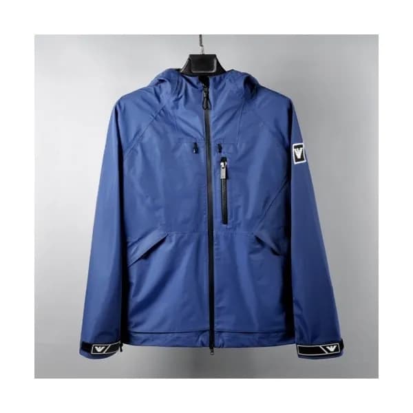 Armani Mens Logo Casual Jackets Blue - 알마니 2021 남… - 1