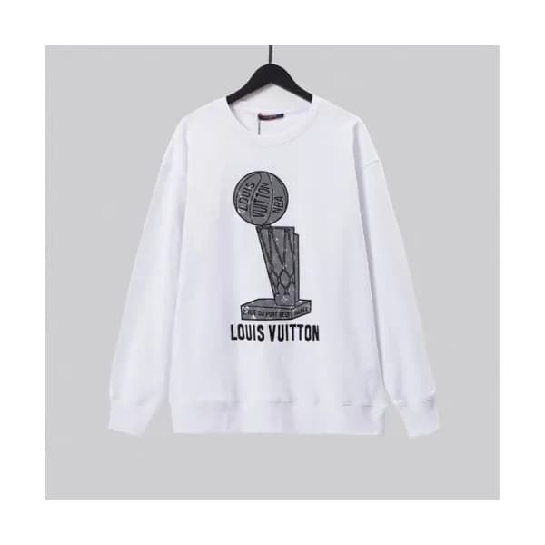 Louis vuitton Mm/Wm Casual Cotton Tshirts White -… - 1