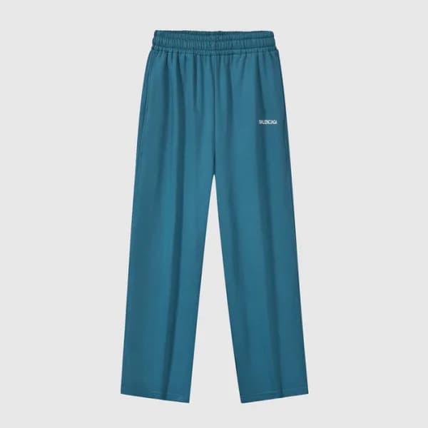 발렌시아가 남성 캐쥬얼 블루 팬츠 - Mens Blue Pants - bal01398x - 1