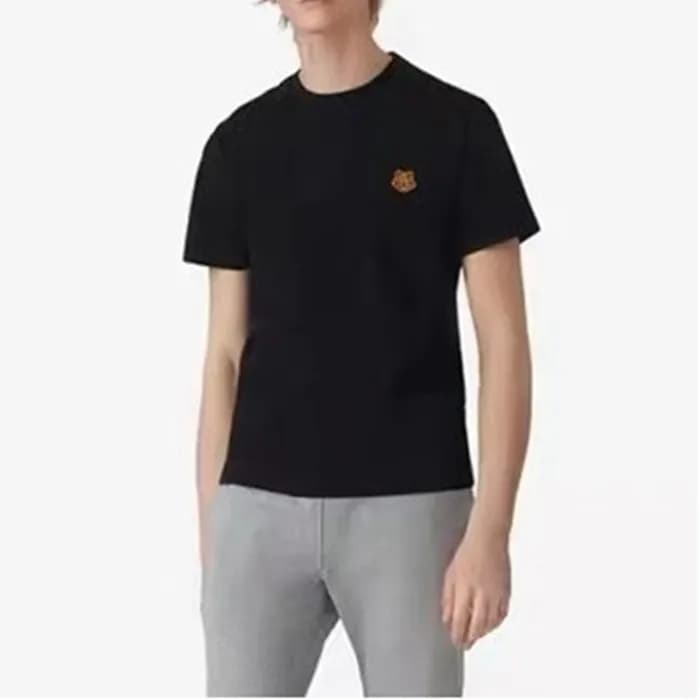 겐조 남성 블랙 크루넥 반팔티 - Mens Black Tshirts - ken0188x - 1