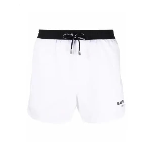 발망 남성 캐쥬얼 화이트 반바지 - Mens White Half-pants - bam015… - 1
