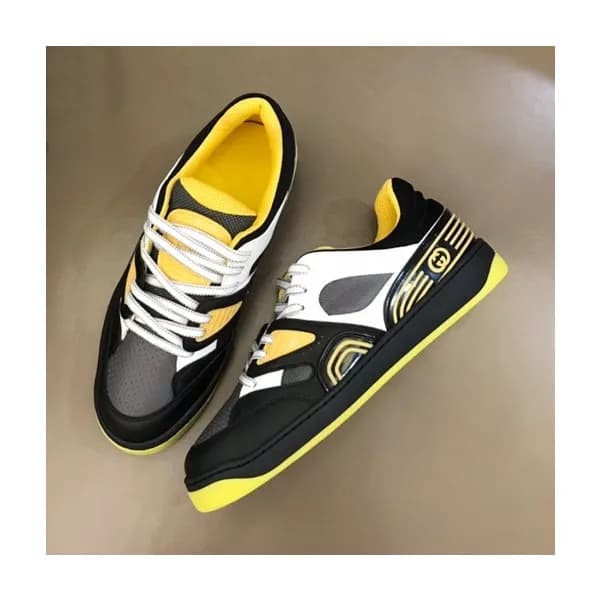 구찌 남성 Basket 블랙 스니커즈- Mens Black Sneakers - guc047… - 1