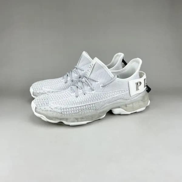 필립플레인 남성 캐쥬얼 화이트 운동화 - Mens White Shoes - phi0155x - 1