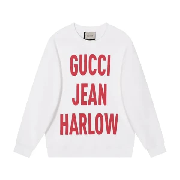 구찌 남성 캐쥬얼 화이트 맨투맨 - Gucci Mens White Tshirts - Guc… - 1