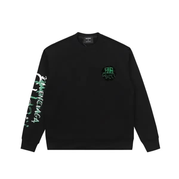 구찌 남성 캐쥬얼 블랙 맨투맨 - Gucci Mens Black Tshirts - Guc0… - 1