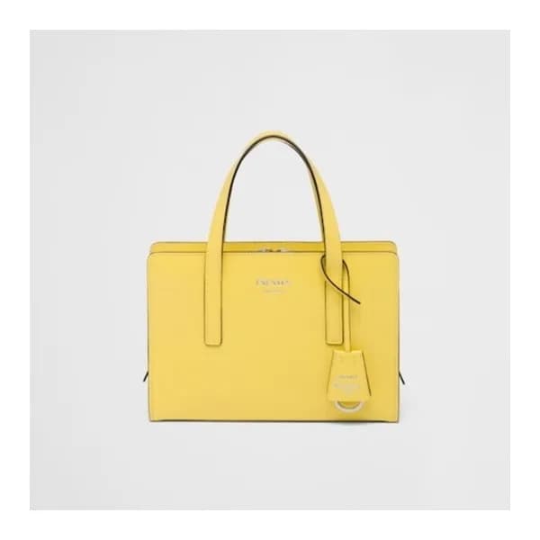 프라다 여성 옐로우 토트백 - Prada Womens Yellow Tote Bag - pr… - 1