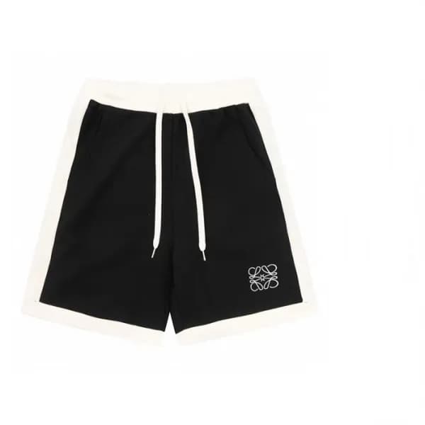로에베 남성 캐쥬얼 블랙 반바지 - Loewe Mens Black Half-pants - … - 1