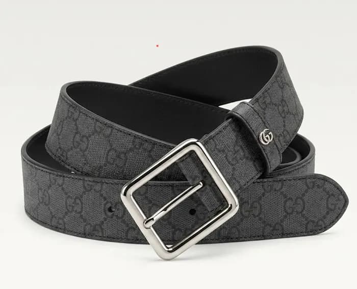 구찌 남성 모던 블랙 벨트 - Gucci Mens Black Belts - gu848x - 1