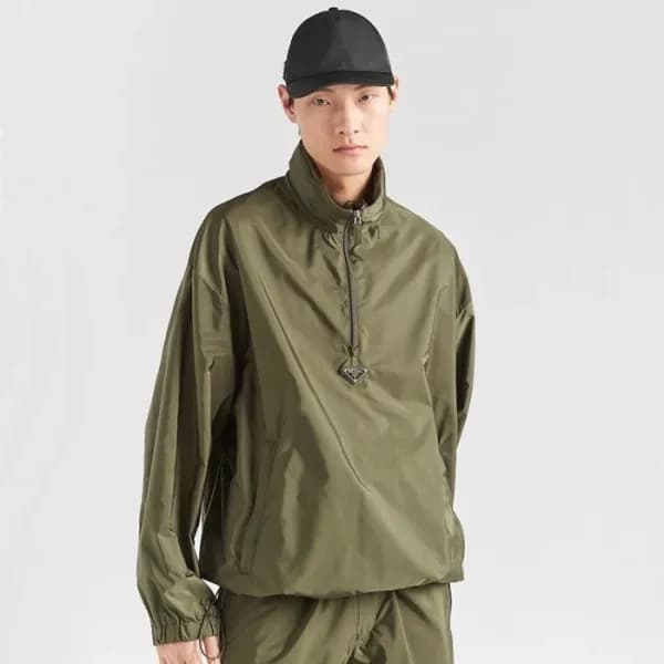 프라다 남성 모던 카키 아웃웨어 - Prada Mens Khaki Out-wears - p… - 1