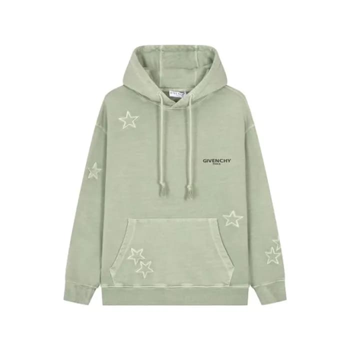 지방시 남성 그린 후드티 - Givenchy Mens Green Hoodie - gi352… - 1
