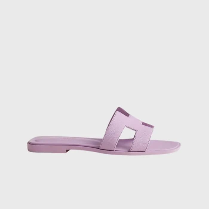 에르메스 여성 오란 샌들 【매장-150만원대】 - Hermes Womens Purple S… - 1