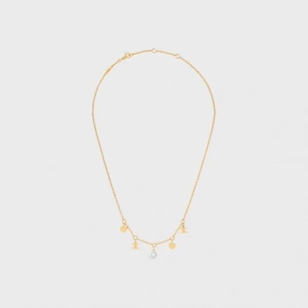 셀린느 여성 골드 목걸이 - Celine Womens Gold Necklace - acc4… - 1