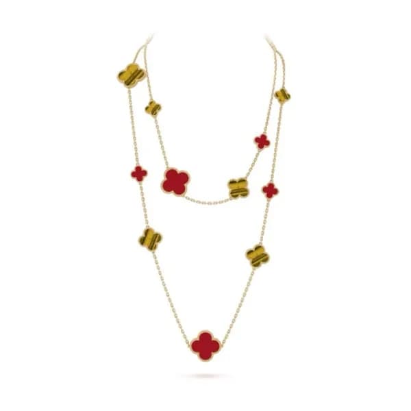 반클리프 아펠 여성 골드 목걸이 - Van Cleef & Arpels Womens Gold… - 1