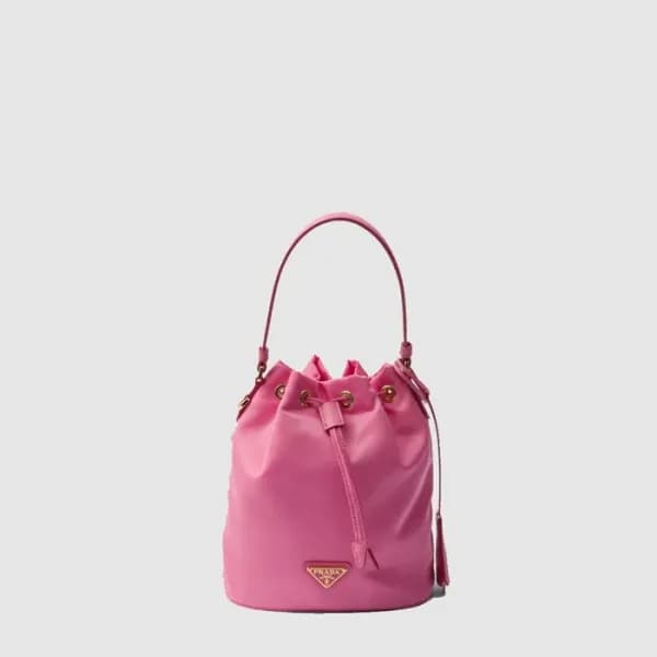 프라다 여성 핑크 리에디션1978 버킷백 1BE067 - Prada Womens Pink … - 1