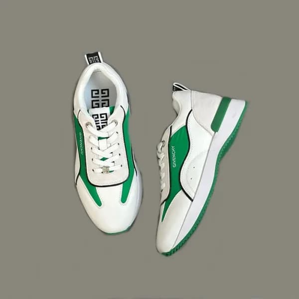 지방시 남성 그린 스니커즈 - Givenchy Mens Green Sneakers - gi… - 1