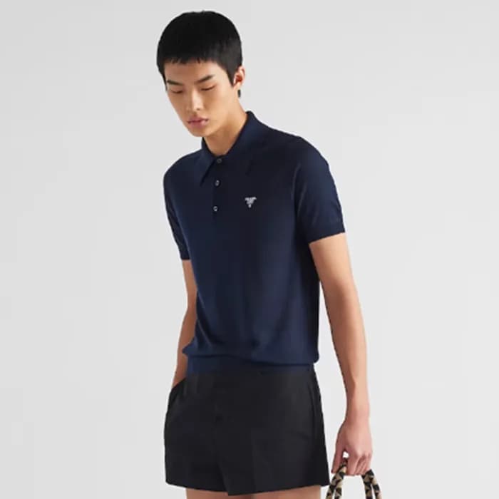 프라다 남성 반팔 폴로 티셔츠 - Prada Mens Polo Tshirts - prc99… - 1