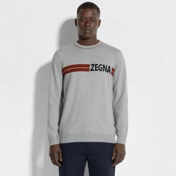 에르메네질도 제냐 남성 라운드 스웨터 - Ermenegildo Zegna Mens Roun… - 1