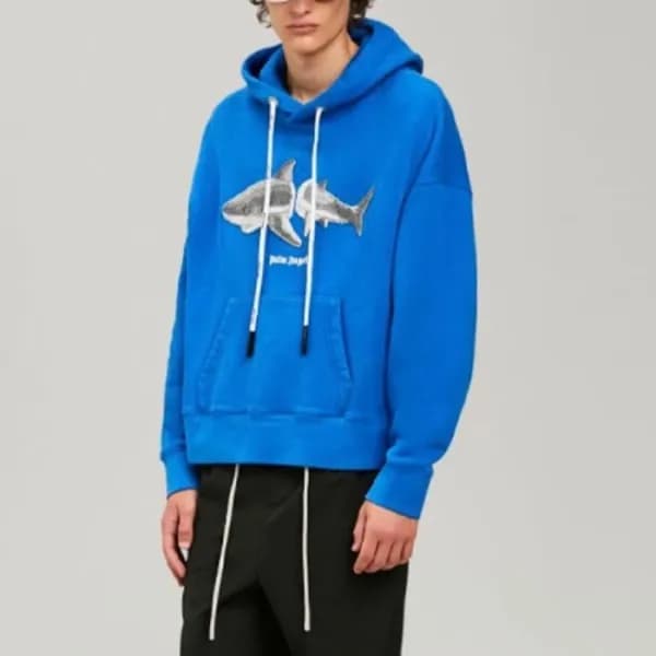 팜 엔젤스 남성 캐쥬얼 후드티 - Palm Angels Mens Casual Hoodie … - 1