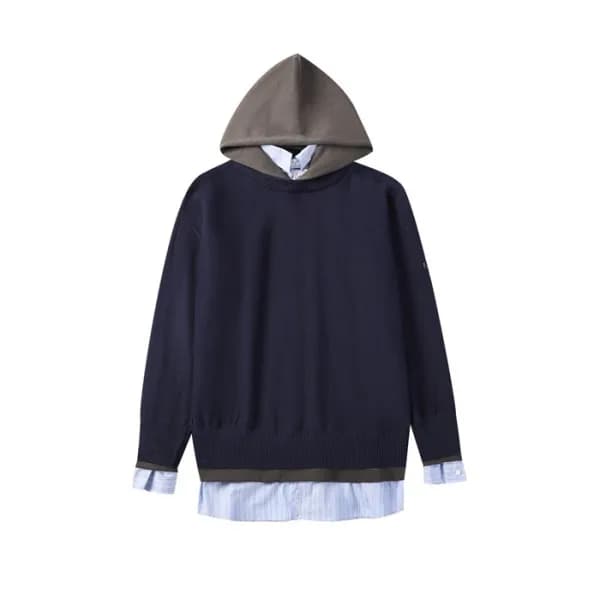 발렌시아가 남성 후드 니트웨어 - Balenciaga Mens Hood Knitwear -… - 1