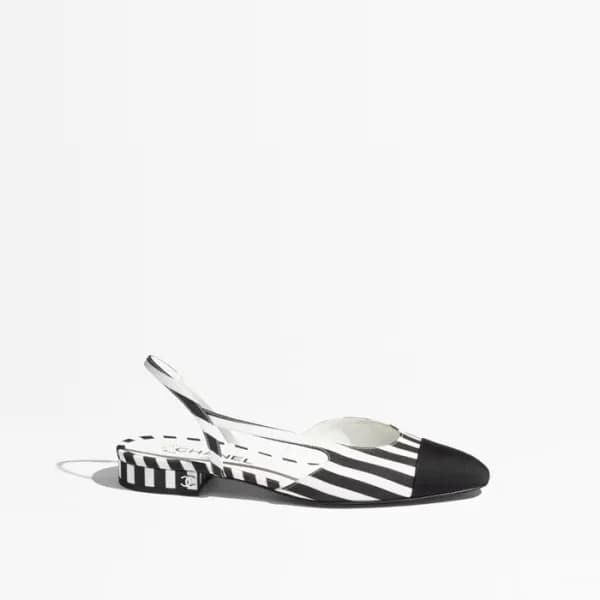 샤넬 여성 발레리나 슬링백 - Chanel Womens Ballet Slingback - … - 1