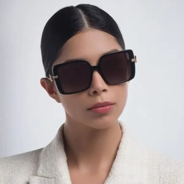 불가리 여성 프리미엄 메탈 프레임 선글라스 - Bvlgari Womens Premium M… - 1