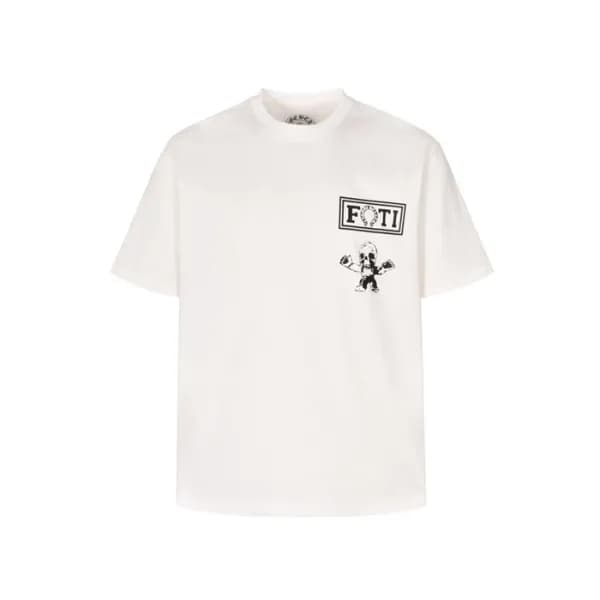 크롬하츠 남성 라운드 반팔티 - Chrom Hearts Mens Round Tshirt -… - 1