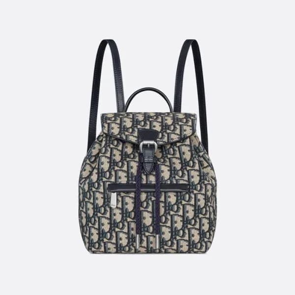 디올 키즈 자카드 오블리크 백팩 - Dior Kids Jacquard Oblique Can… - 1