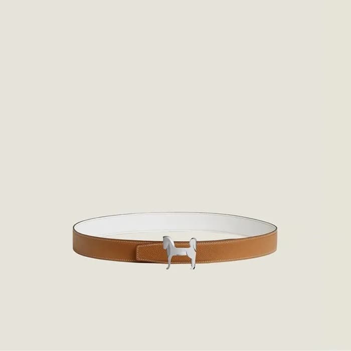 에르메스 남성 Punache 홀스 버클 리버서블 벨트 - Hermes Mens Punahc… - 1